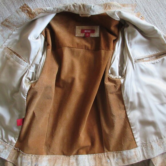 Report Collection Suede Leather Jacket - Picture 6 of 7